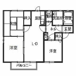 フレグランス五軒邸の物件間取画像